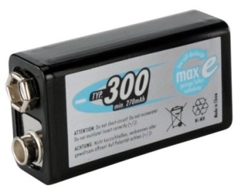 АКБ Крона 9v Ansmann 300 mAh 6F22