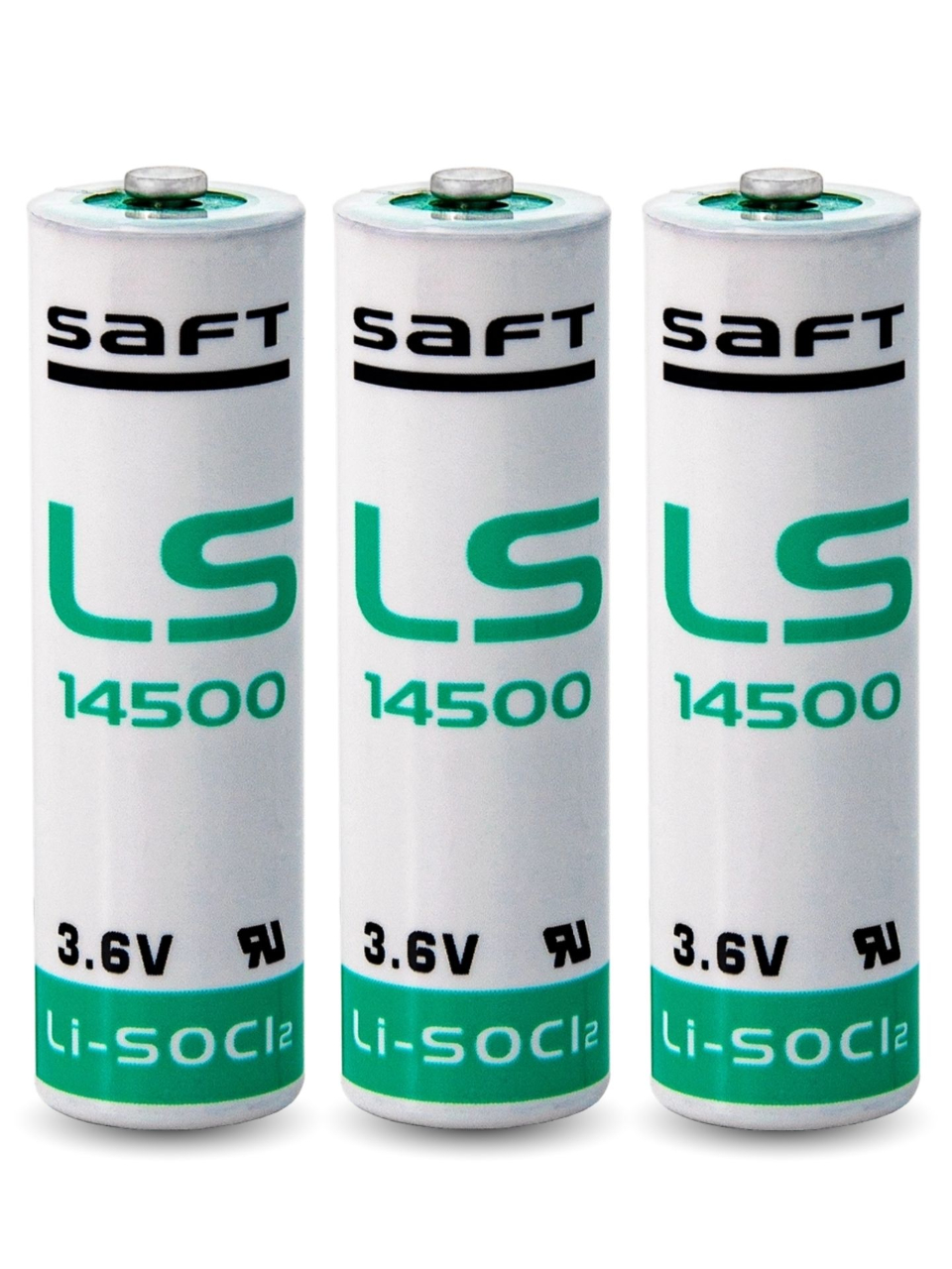батарейки Saft LS 14500 (AA) 3шт. 