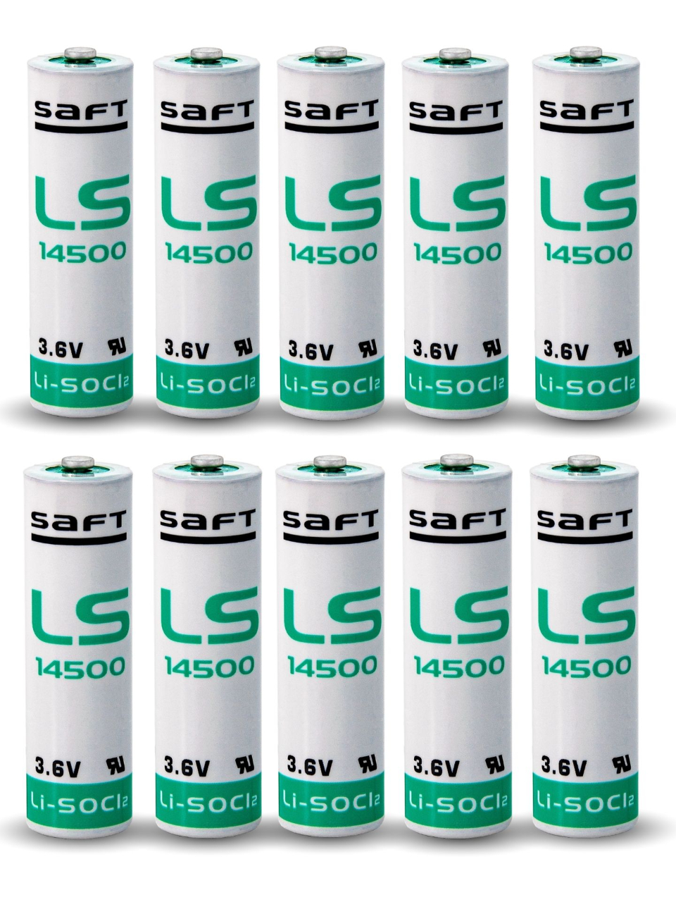 батарейки Saft LS 14500 (AA) 10шт. 