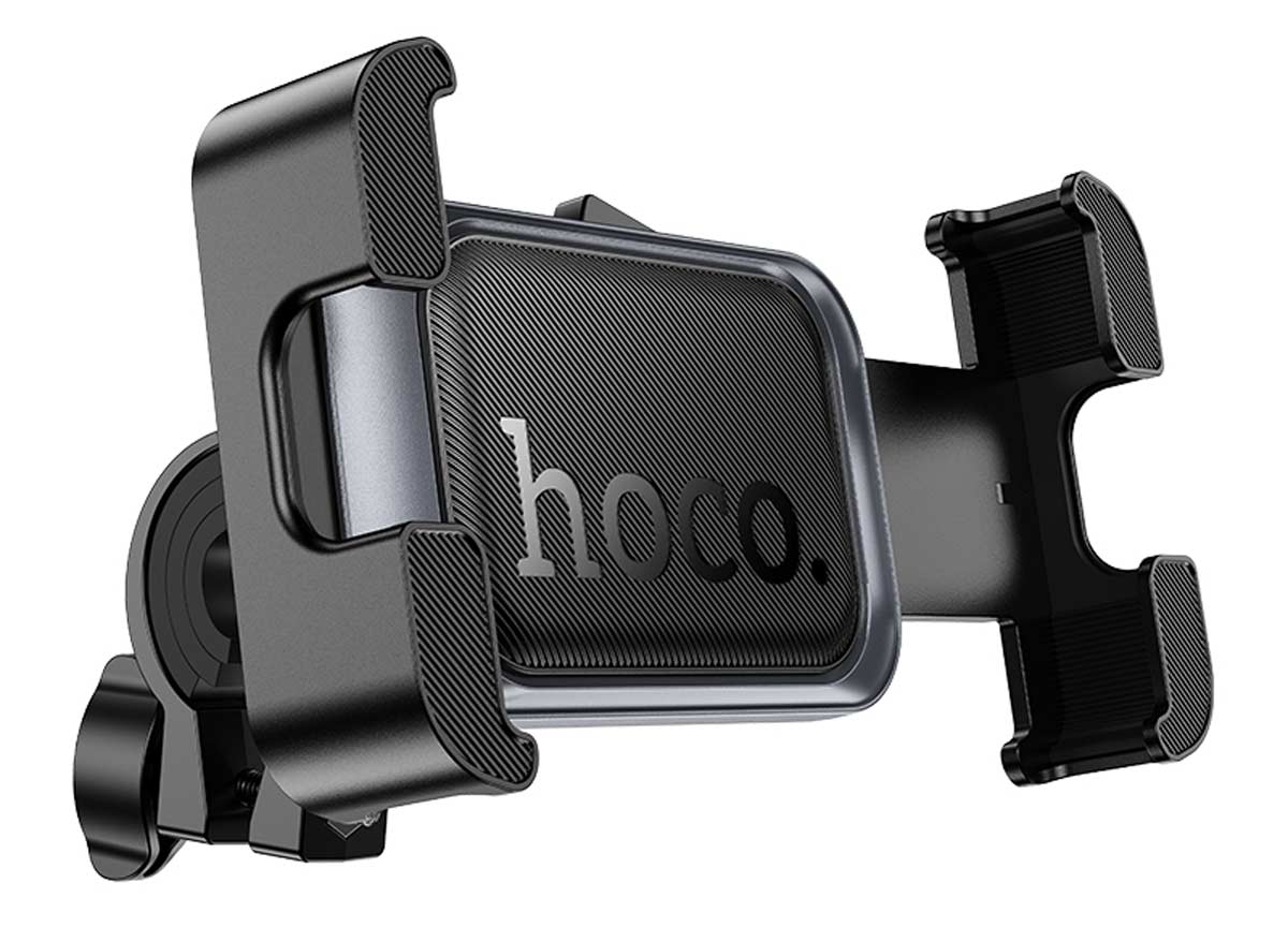 держатель на руль велосипеда или мотоцикла Hoco H82 Vista bicycle Motorcycle Universal holder black metal gray