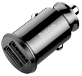 автомобильное зарядное устройство Baseus Grain black