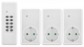 комплект розеток с пультом управления Robiton УД-3 белый