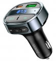 автомобильная зарядка с bluetooth FM передатчиком Hoco E70 PD30W+QC3.0 car BT FM transmitter magic night