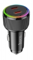 автомобильное зарядное устройство Hoco NZ14B Guerrero PD50W(2C) car charger black