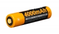 литиевый аккумулятор Fenix ARB-L18-4000 18650 Li-Ion 4000 mAh, защищенный 