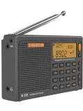 всеволновый цифровой радиоприемник SIHUADON R-108 grey