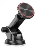 магнитный держатель Hoco CA98 City center console magnetic car holder black