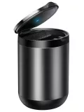 автомобильная пепельница с подсветкой Baseus Premium Car Ashtray dark gray