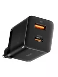 сетевая зарядка для телефона и планшета Baseus Super Si Pro Quick Charger C+U 30W black