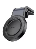 магнитный держатель MagSafe Hoco H59 Show ring magnetic car holder (L air outlet) black/metal gray