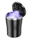 контейнер для мусора Hoco ZP9 Solar car ashtray black
