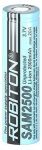 IMR аккумулятор Robiton SAM2500 20А 18650 2500mAh без защиты