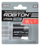 литиевая батарейка для фотовспышки Robiton CR-P2 PROFI-BL1