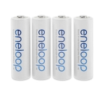 аккумуляторы (4 шт) Panasonic 2000 mAh R6/AA Eneloop BK-3MCCA/4W-4BL