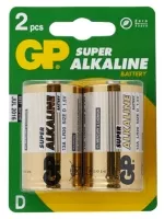 батарейки (2 шт.) GP LR20/D Super Alkaline-OS2