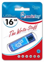 флешка USB SmartBuy Glossy series 16Gb