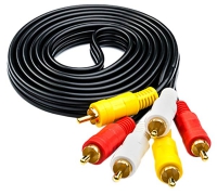 кабель межблочный ATcom 1.8 m 3RCA(m)