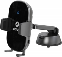 держатель с беспроводной зарядкой на торпедо Arroys Dash-W1 Auto