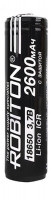 аккумулятор Robiton 18650 Li-Ion 2600 mAh, защищённый