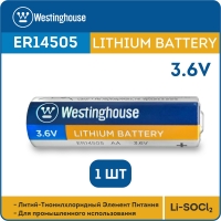 литиевая батарейка 3.6 В Westinghouse ER 14505 (AA)