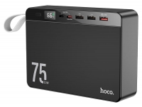 внешний аккумулятор большой емкости Hoco J94 Overlord 22.5W fully compatible power bank(75000mAh)