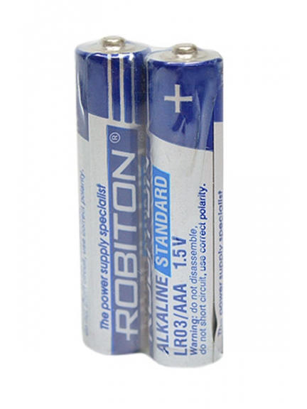 батарейки (2 шт.) Robiton STANDARD LR03/AAA-SR2