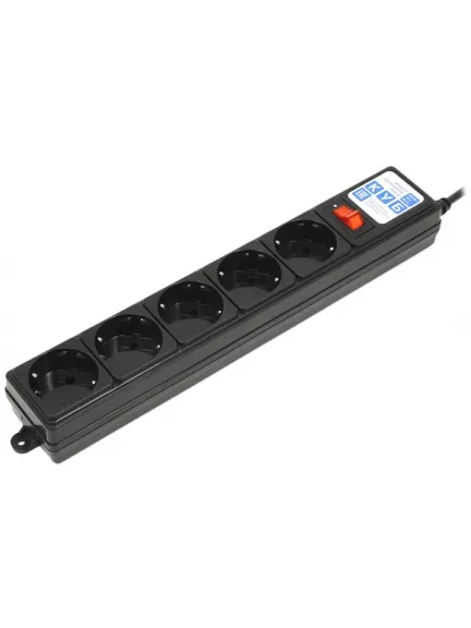сетевой фильтр Power Cube SPG-B-15 5,0 м/5