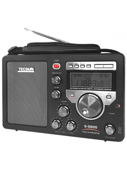 всеволновый цифровой радиоприемник с пультом Tecsun S-8800 (export version)