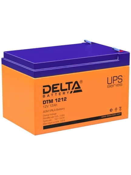 аккумулятор Delta DTM 1212