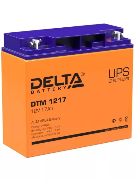 аккумулятор Delta DTM 1217