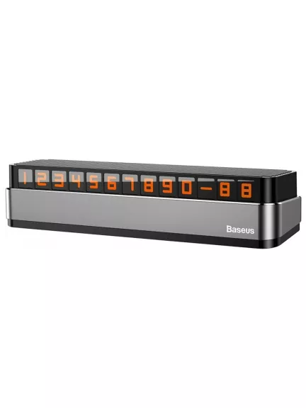 держатель для номера телефона в машину Baseus Moonlight Box Series Temporary Parking Number Plate