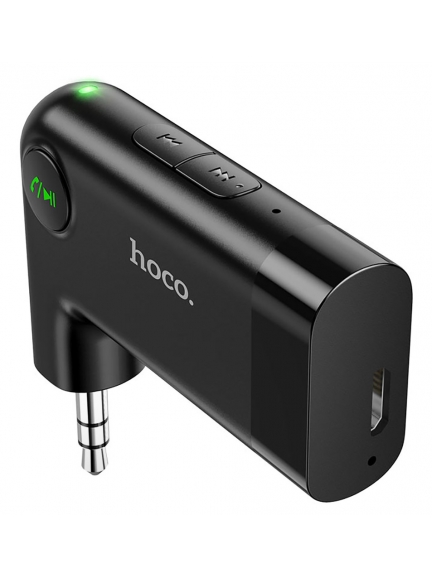 bluetooth AUX аудиоадаптер Hoco E53 Dawn sound in-car AUX wireless receiver