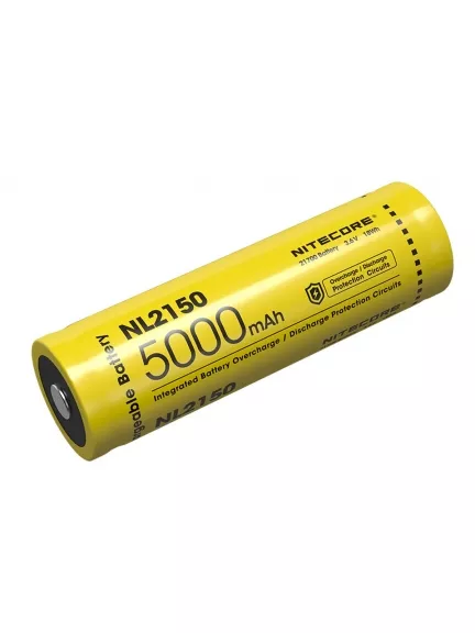 литиевый аккумулятор NiteCore NL2150 21700 3.6v 5000mAh
