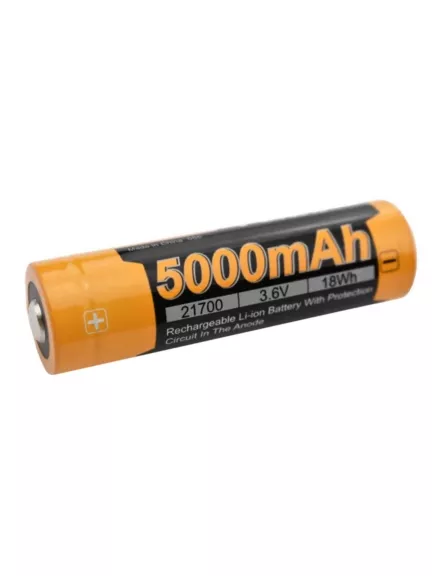 аккумулятор Fenix ARB-L21-5000 v2.0 21700 Li-Ion 5000 mAh, защищенный