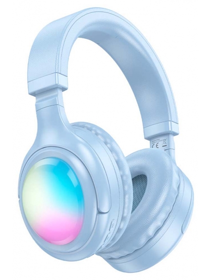 беспроводные наушники c RGB подсветкой Hoco W48 Focus BT headphones