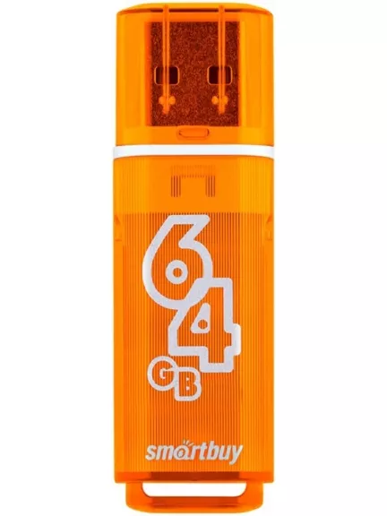флешка USB SmartBuy Glossy series 64Gb