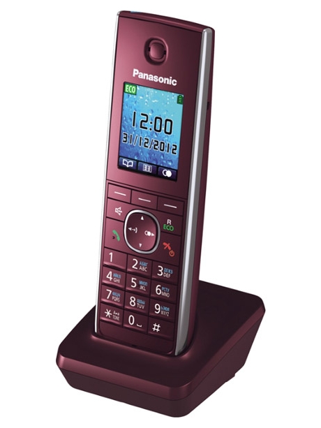 дополнительная трубка Panasonic KX-TGA855RU red