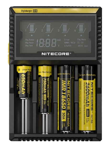 зарядное устройство NiteCore Digicharger D4 