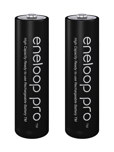 аккумуляторы (2 шт.) Panasonic 2500 mAh R6/AA Eneloop Pro 3HCDE/2BE-2BL 