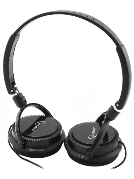 Складные наушники с микрофоном Gembird MHS-785 black