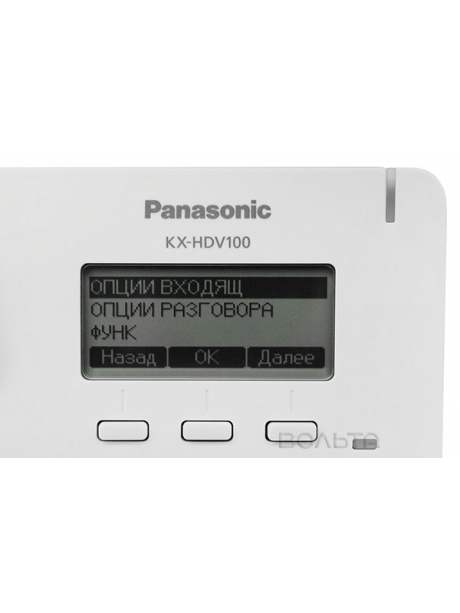 VoIP телефон Panasonic KX-HDV100RU white