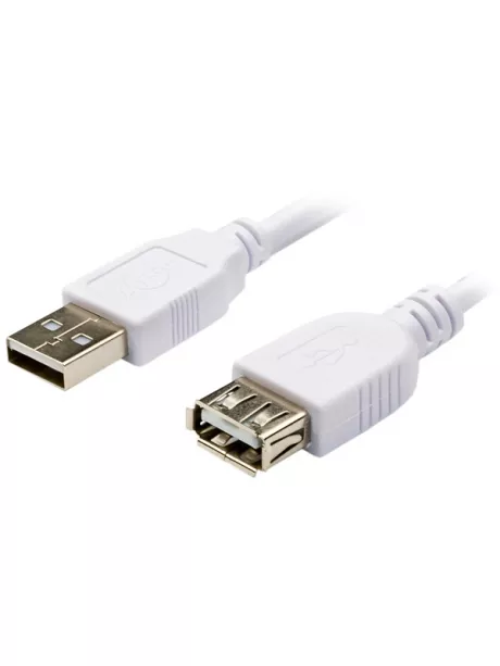 удлинитель USB ATcom USB (Am->Af, феррит) 1.8 m white