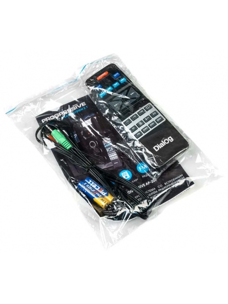 колонки для компьютера с сабвуфером Dialog Progressive AP-209 black