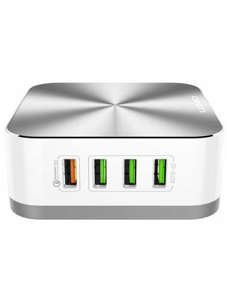 универсальное USB зарядное устройство LDNIO A8101 8USB silver white
