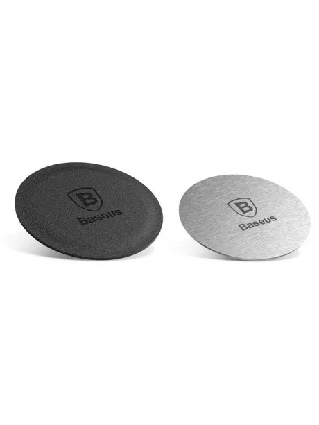 металлические пластины для магнитного держателя Baseus Magnet iron Suit silver