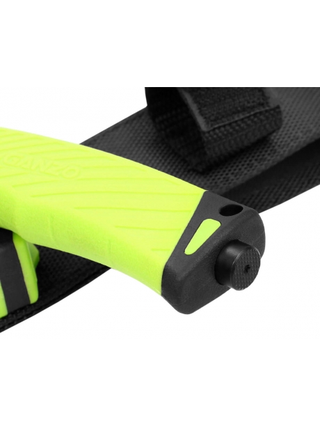 туристический нож с огнивом и точилкой Ganzo G803 light green