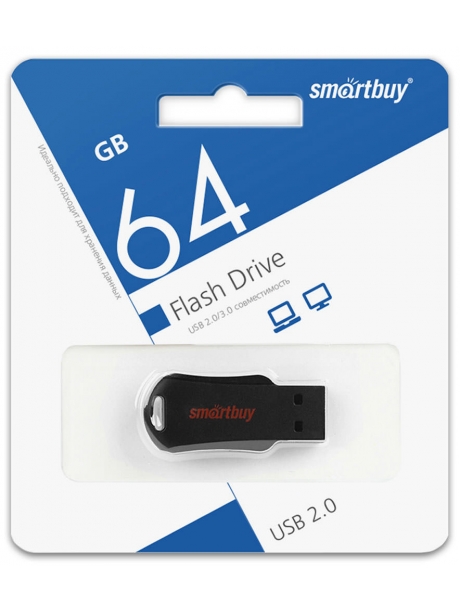 флешка USB SmartBuy UNIT 64GB red