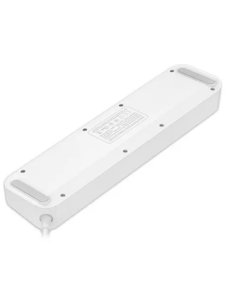 сетевой фильтр LDNIO SC4408 4USB*4 розетки 2м white