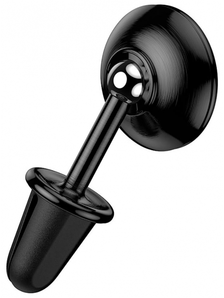 магнитный держатель на воздуховод Hoco CA69 Sagesse aluminum alloy long version air outlet magnetic car black