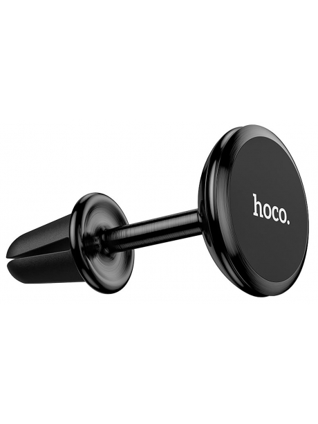 магнитный держатель на воздуховод Hoco CA69 Sagesse aluminum alloy long version air outlet magnetic car black
